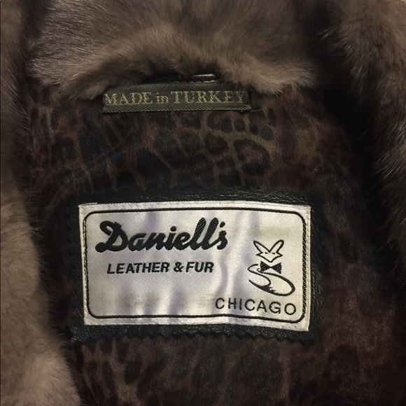 Daniels - Genuine leather long leather coat - Picture 4 of 5